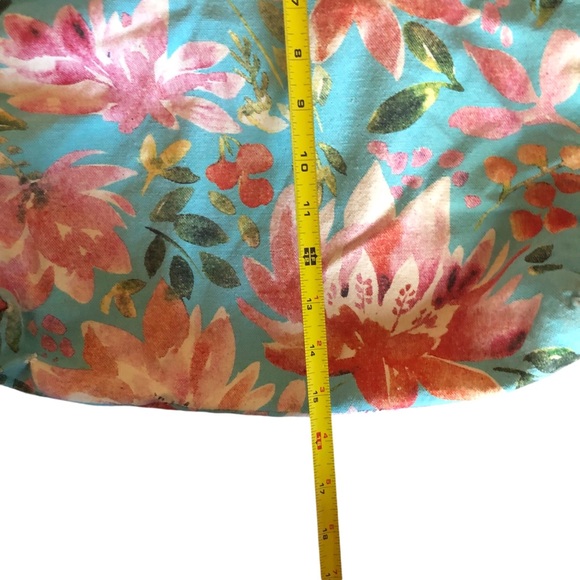 Blue & Pink Floral Tote Bag - Picture 6 of 10